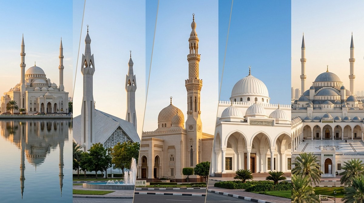 5 Stunning Mosques in Sharjah That Showcase Islamic Architecture