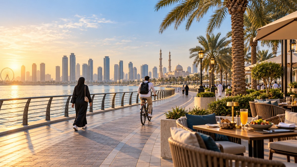 Navigate Sharjah’s Corniche Like a Local: A Self-Guided Walking, Cycling, and Dining Itinerary for 2026